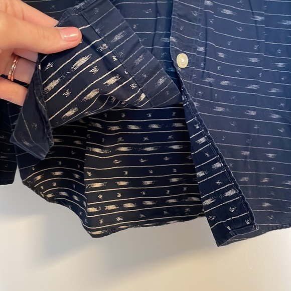 Navy button down - Picture 4 of 5